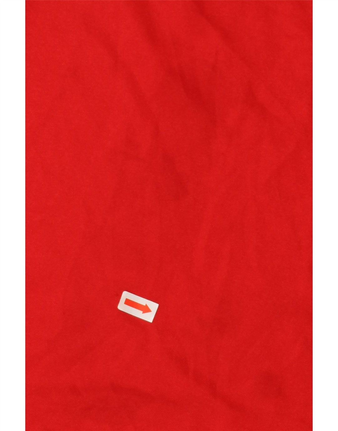 T-shirt Nike Fit Dry da donna, top US 8/10, poliestere color block rosso medio