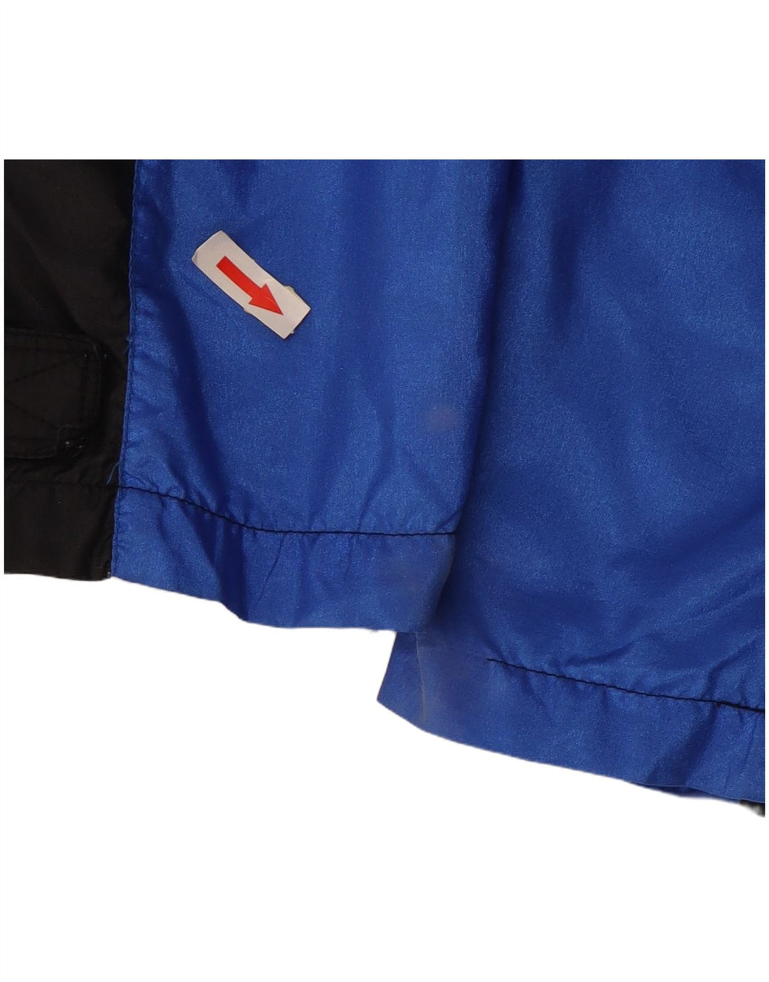 Tuta intera da uomo Frank Shorter in nylon color block blu medio
