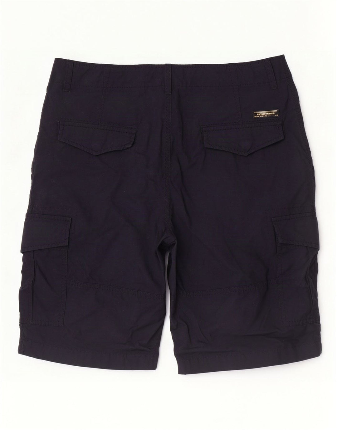 Pantaloncini cargo da uomo Superdry W32 cotone blu navy medio