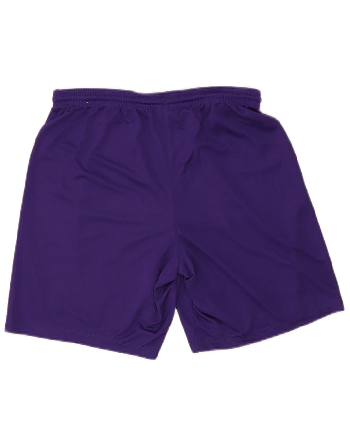 Pantaloncini sportivi Nike Dri Fit Slim da uomo in poliestere viola medio
