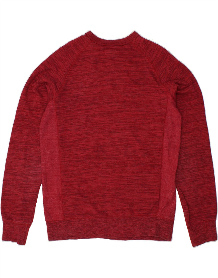 CHAMPION Mens Sweatshirt Jumper Small Red Flecked Cotton Vintage Champion and Second-Hand Champion from Messina Hembry 