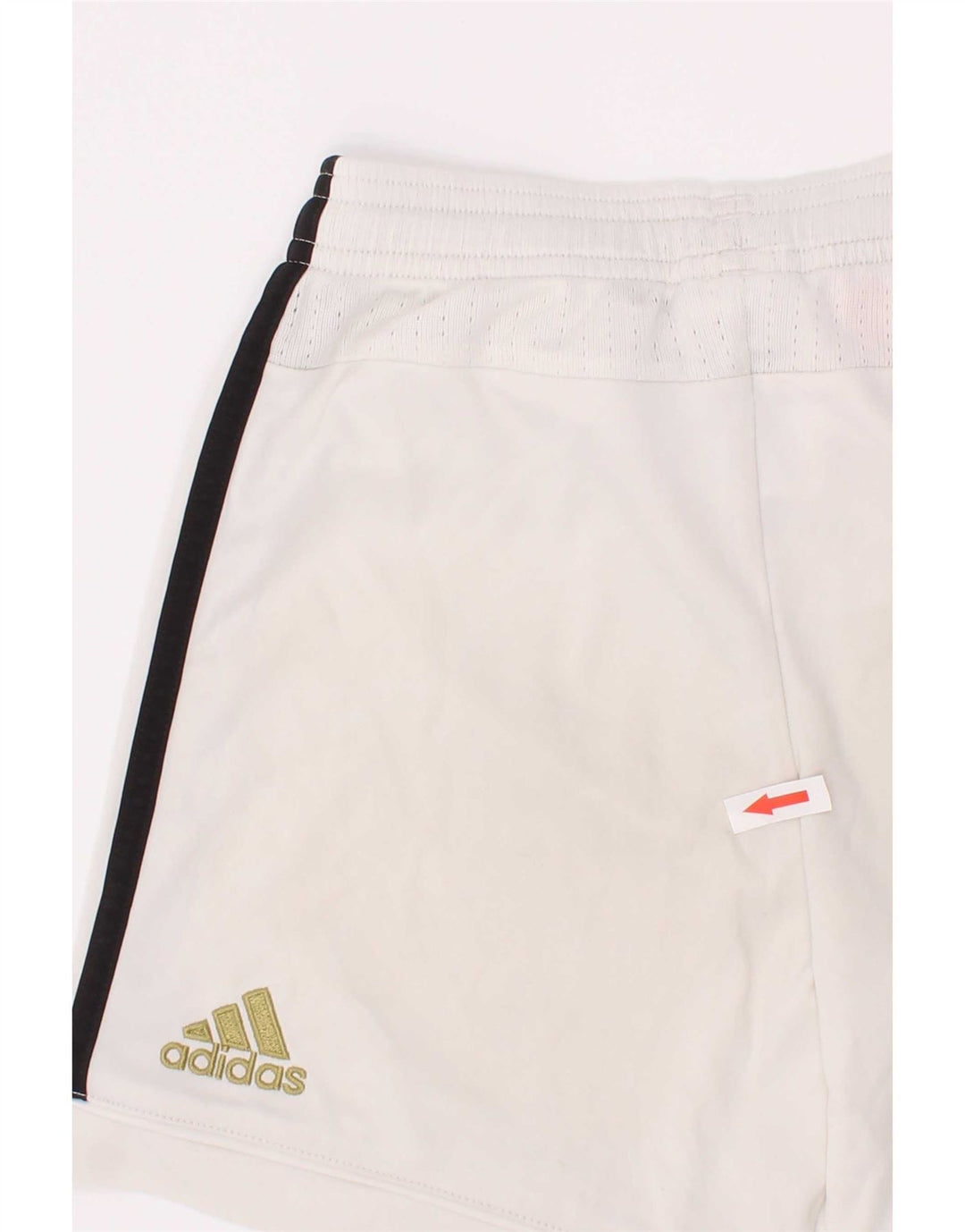 Pantaloncini sportivi Adidas Juventus Graphic Sport da ragazzo 7-8 anni in poliestere bianco