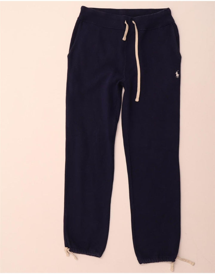 POLO RALPH LAUREN Pantaloni da tuta da uomo Joggers piccoli in cotone blu navy
