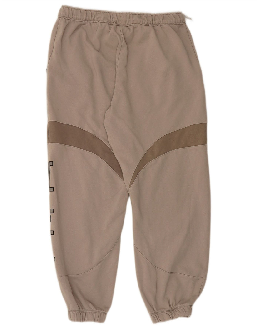 Pantaloni da tuta con grafica Nike da uomo, pantaloni da jogging, color beige medio