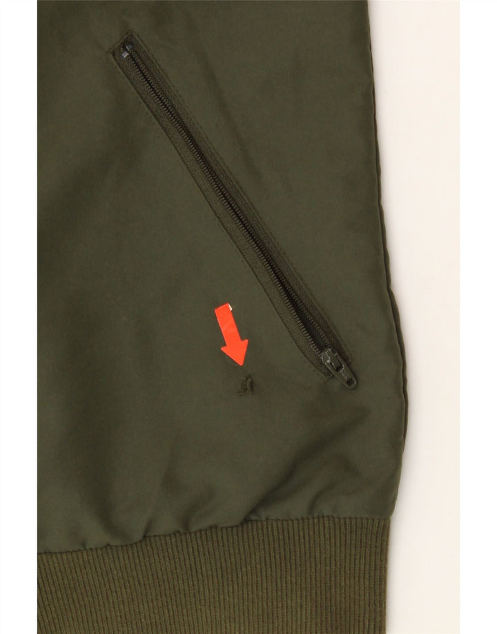 ADIDAS Womens Tracksuit Top Jacket UK 6 XS Khaki Polyester Vintage Adidas and Second-Hand Adidas from Messina Hembry 