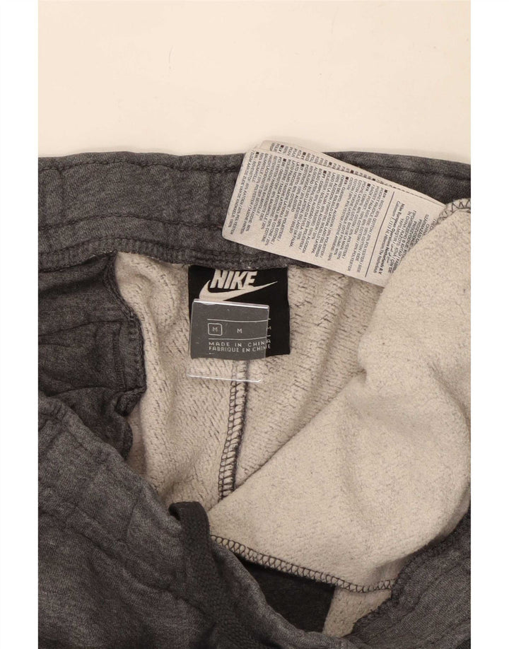 Pantaloni da tuta con grafica Nike da uomo, pantaloni da jogging, cotone grigio medio