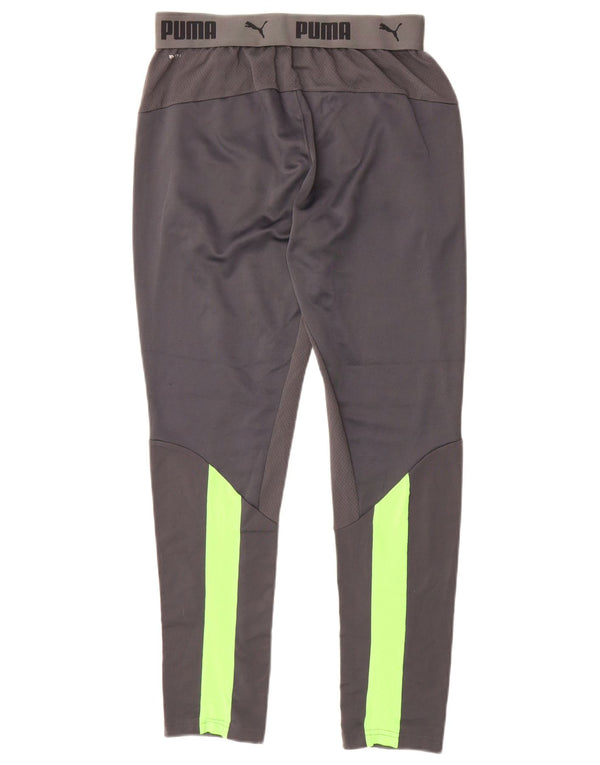 Pantaloni da tuta grafica da ragazzo Puma 13-14 anni Colorblock nero