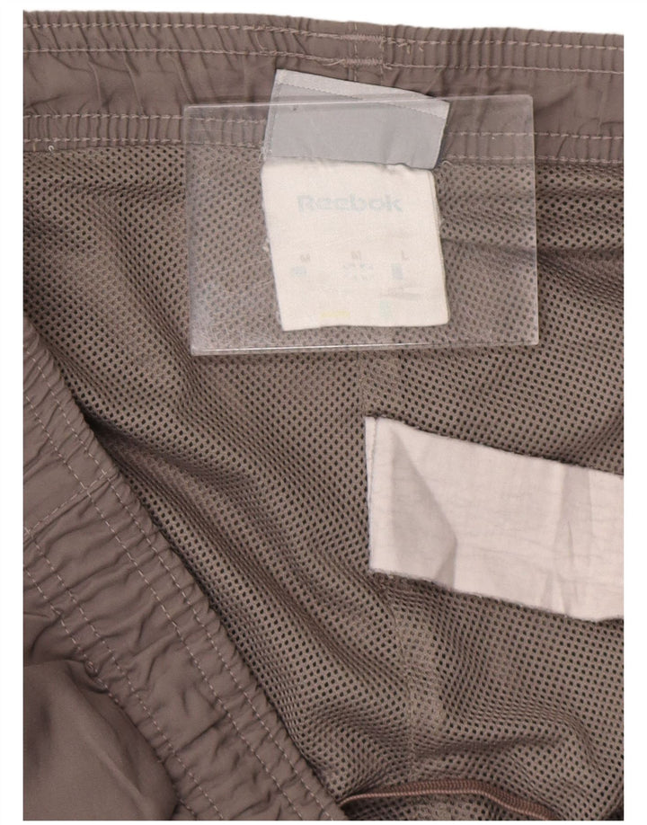 Pantaloni da tuta Reebok da uomo di colore grigio medio
