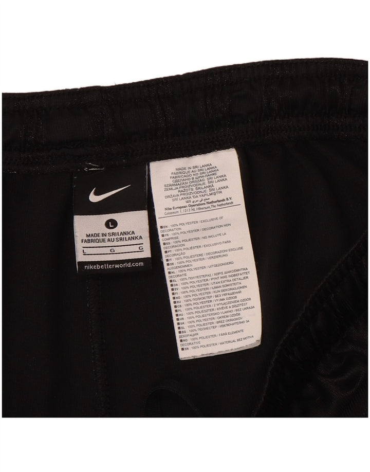 Pantaloncini sportivi da uomo Nike Large neri in poliestere