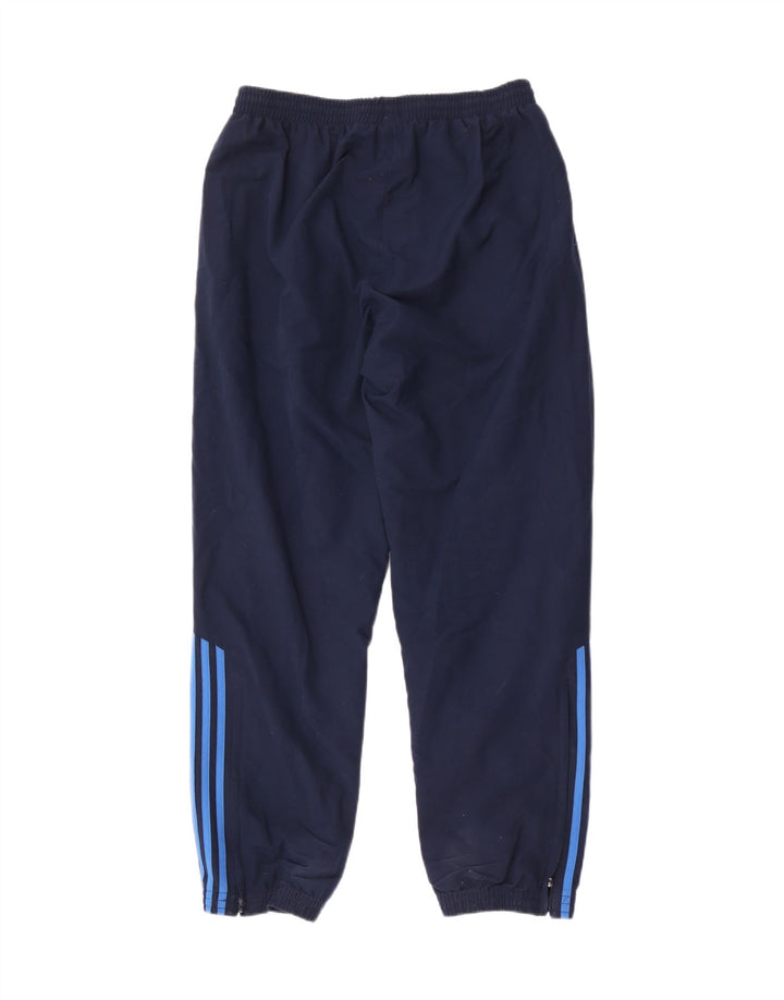Pantaloni da tuta da uomo Adidas Joggers grandi in poliestere blu navy
