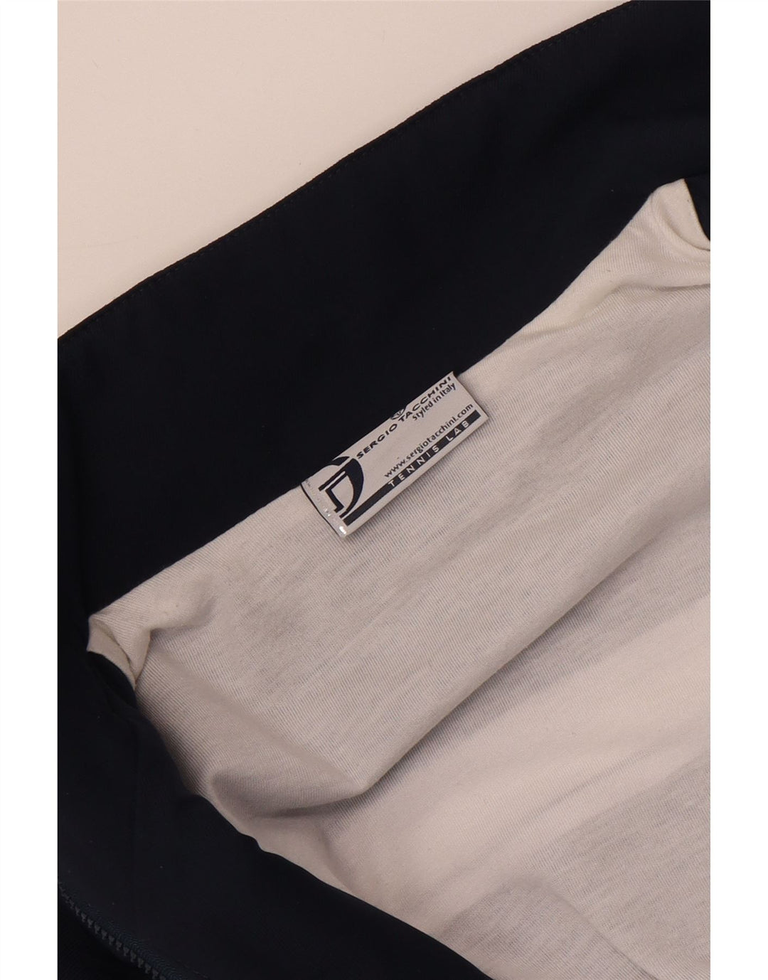 Giacca da ginnastica da uomo Sergio Tacchini, colore blu navy medio