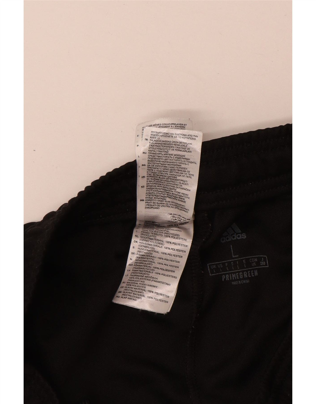 Pantaloni da tuta da uomo Adidas Primegreen Joggers grandi poliestere nero