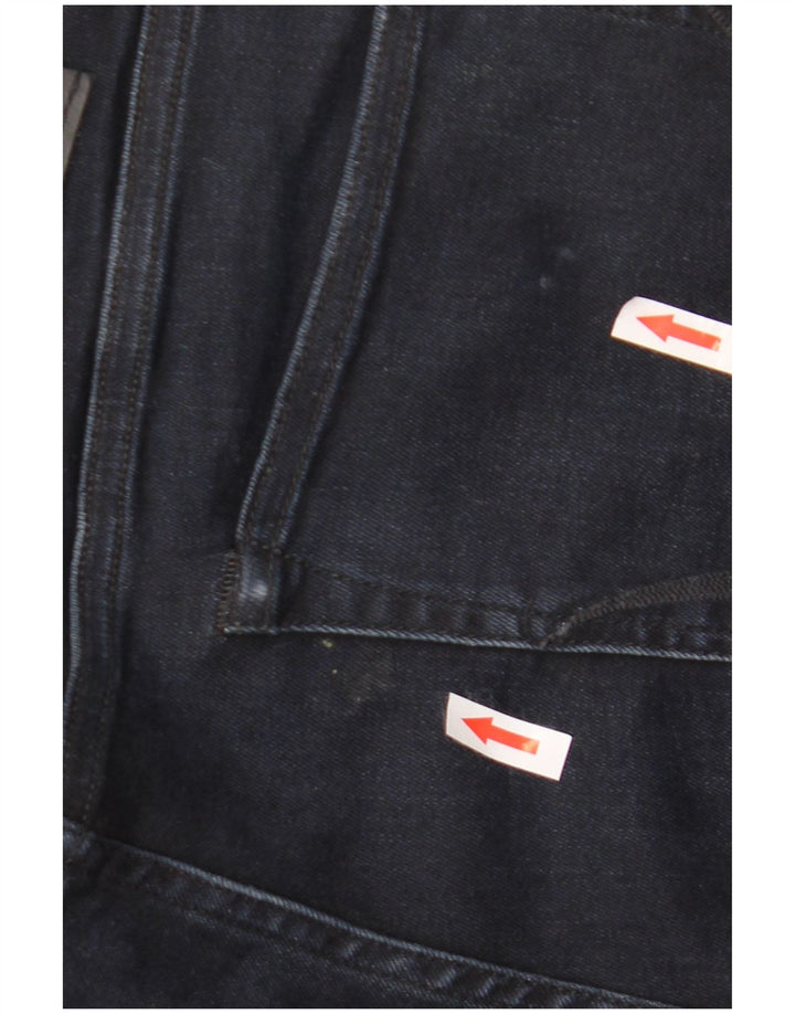 Jeans slim a sigaretta da uomo All Saints W32 L32 cotone blu navy