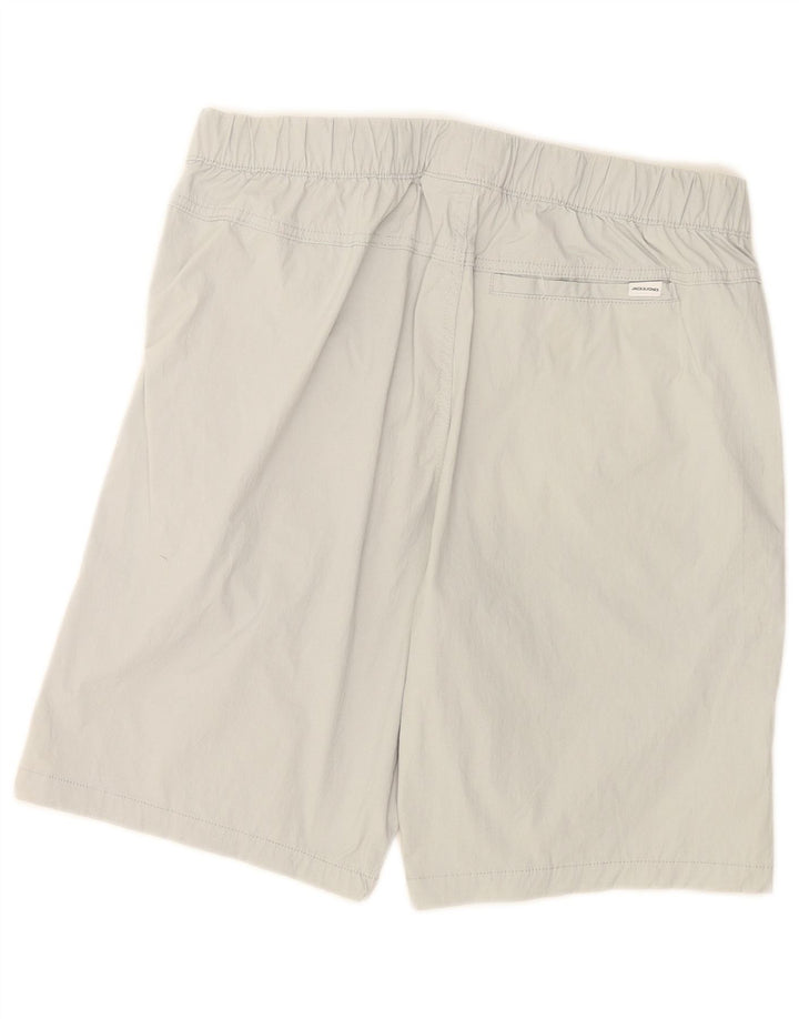 Pantaloncini chino da uomo Jack & Jones grandi W34 in nylon grigio