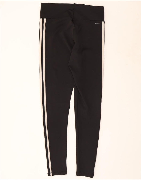 Leggings ADIDAS Climalite da donna UK 12/14 Poliestere nero medio
