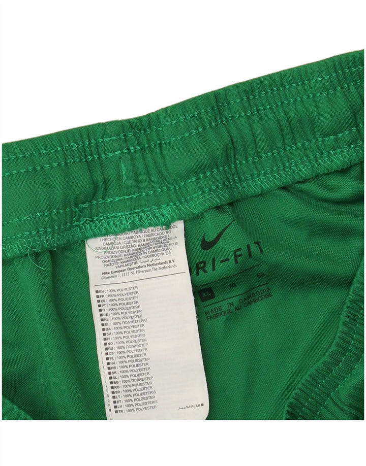 Pantaloncini sportivi da uomo NIKE XL verde poliestere