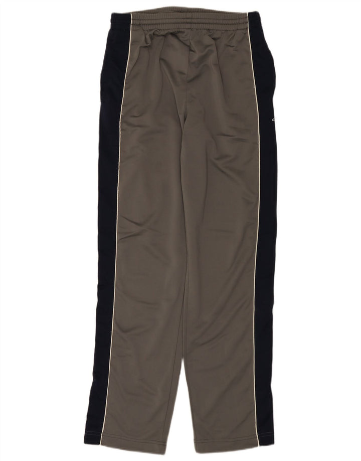 Pantaloni da tuta da donna Kappa in poliestere color block grigio medio