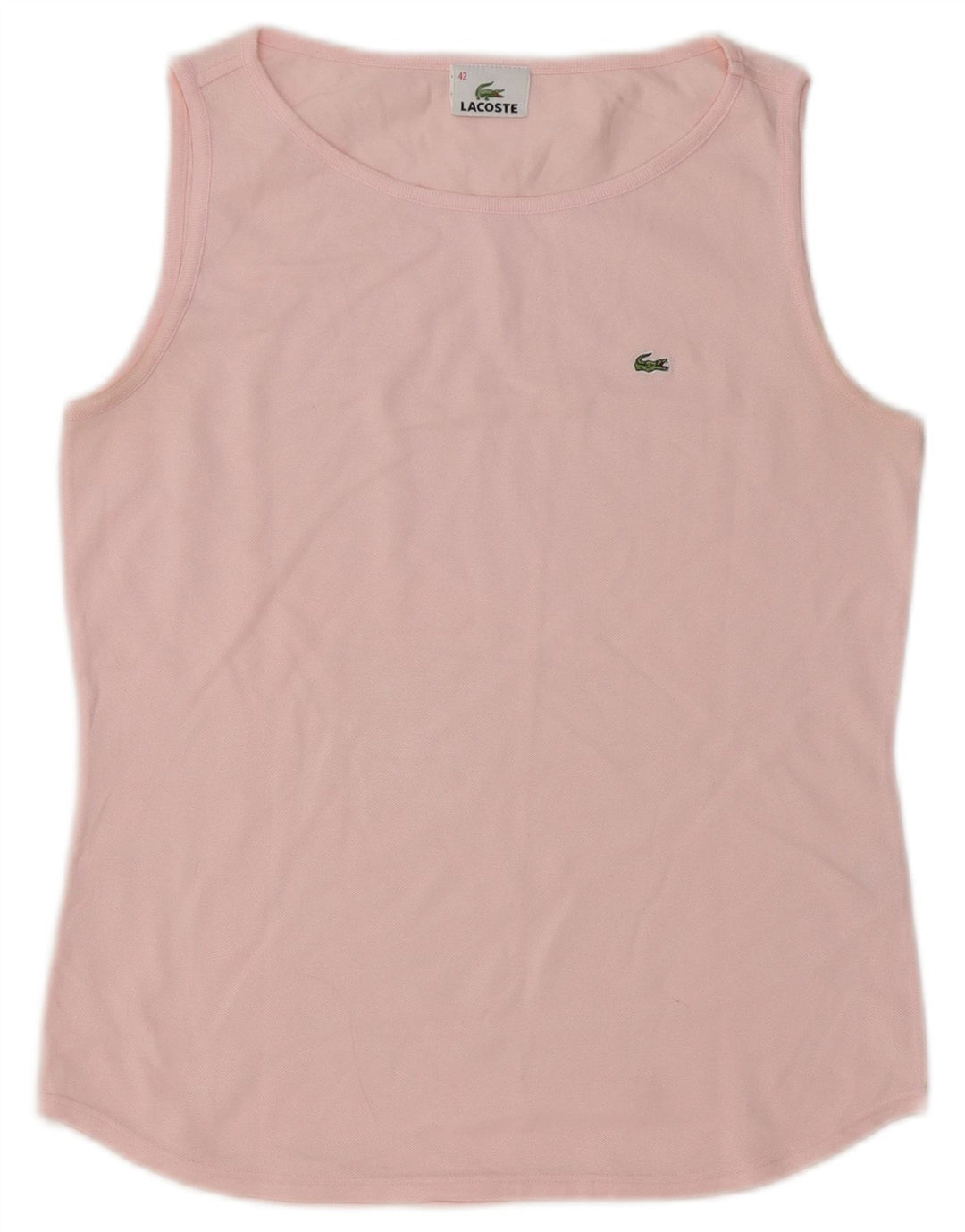 Canotta da donna LACOSTE taglia 42 grande cotone rosa