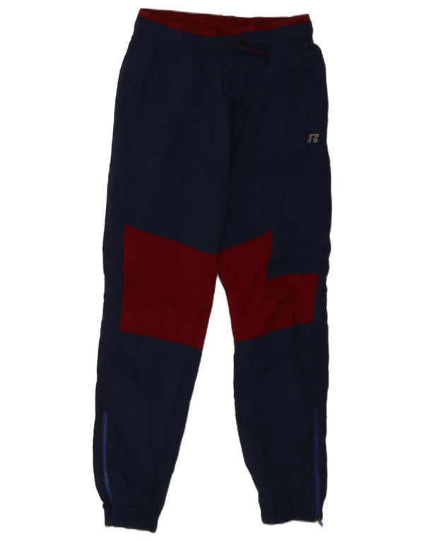 Pantaloni da tuta da ragazzo Russell Athletic Joggers 14-15 anni XL Blu navy