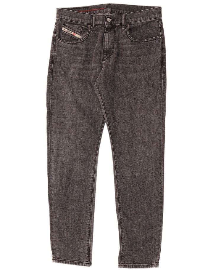 Jeans uomo Diesel Thanaz Slim W30 L30 cotone grigio