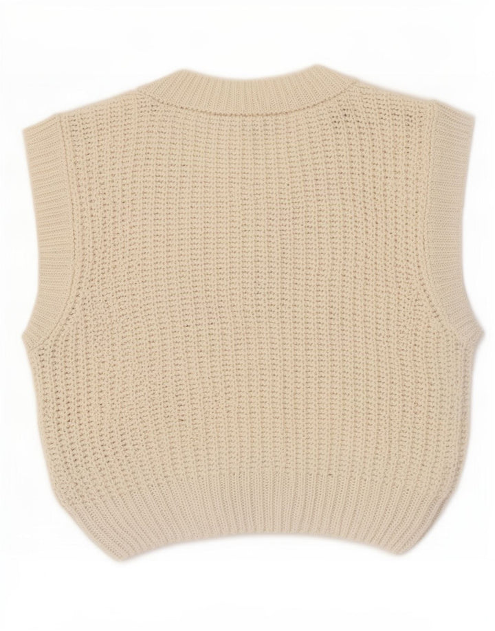 Canotta canotta da donna Zara UK 14 grande bianca