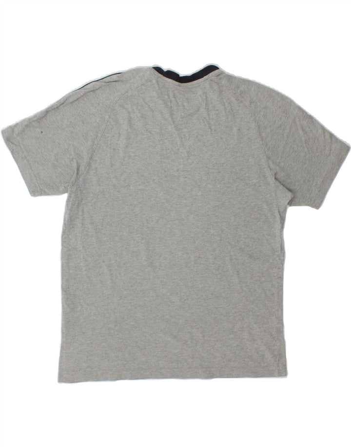CHAMPION Womens Graphic T-Shirt Top UK 14 Medium Grey Cotton Vintage Champion and Second-Hand Champion from Messina Hembry 