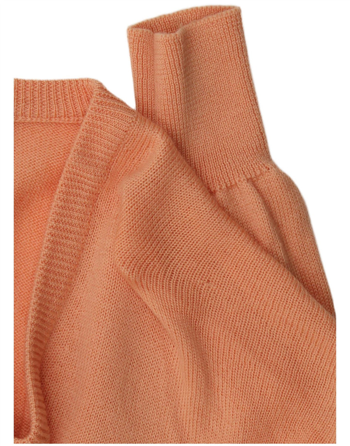 Maglione Fila Uomo con scollo a V IT 52 Large Arancione