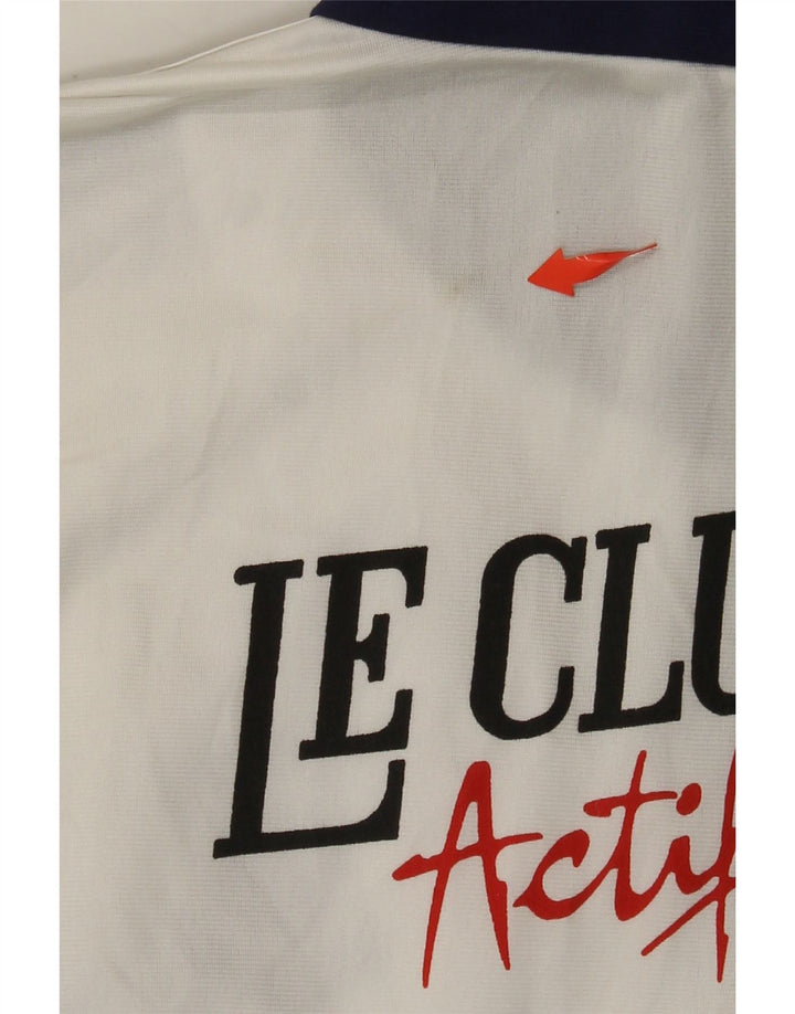 Giacca da ginnastica grafica da uomo LOTTO UK 42/44 XL Blu navy Colourblock