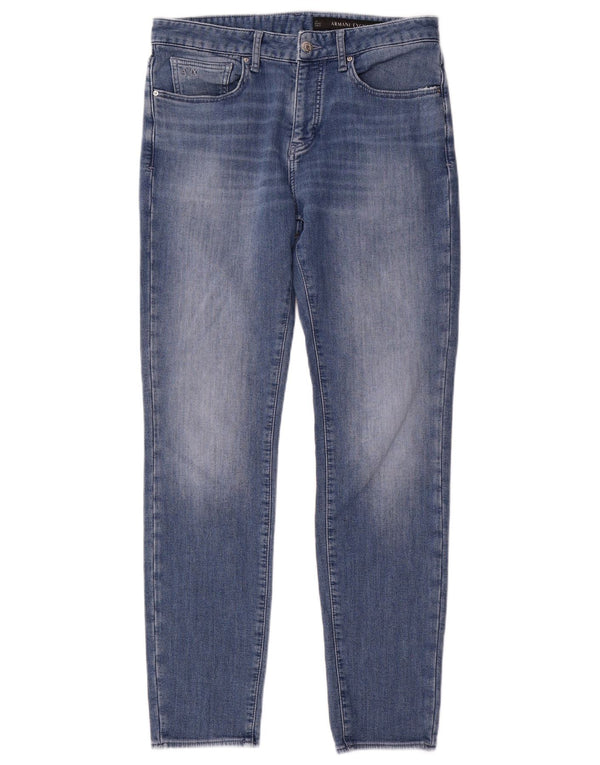 Jeans slim da donna Armani Exchange W32 L32 cotone blu
