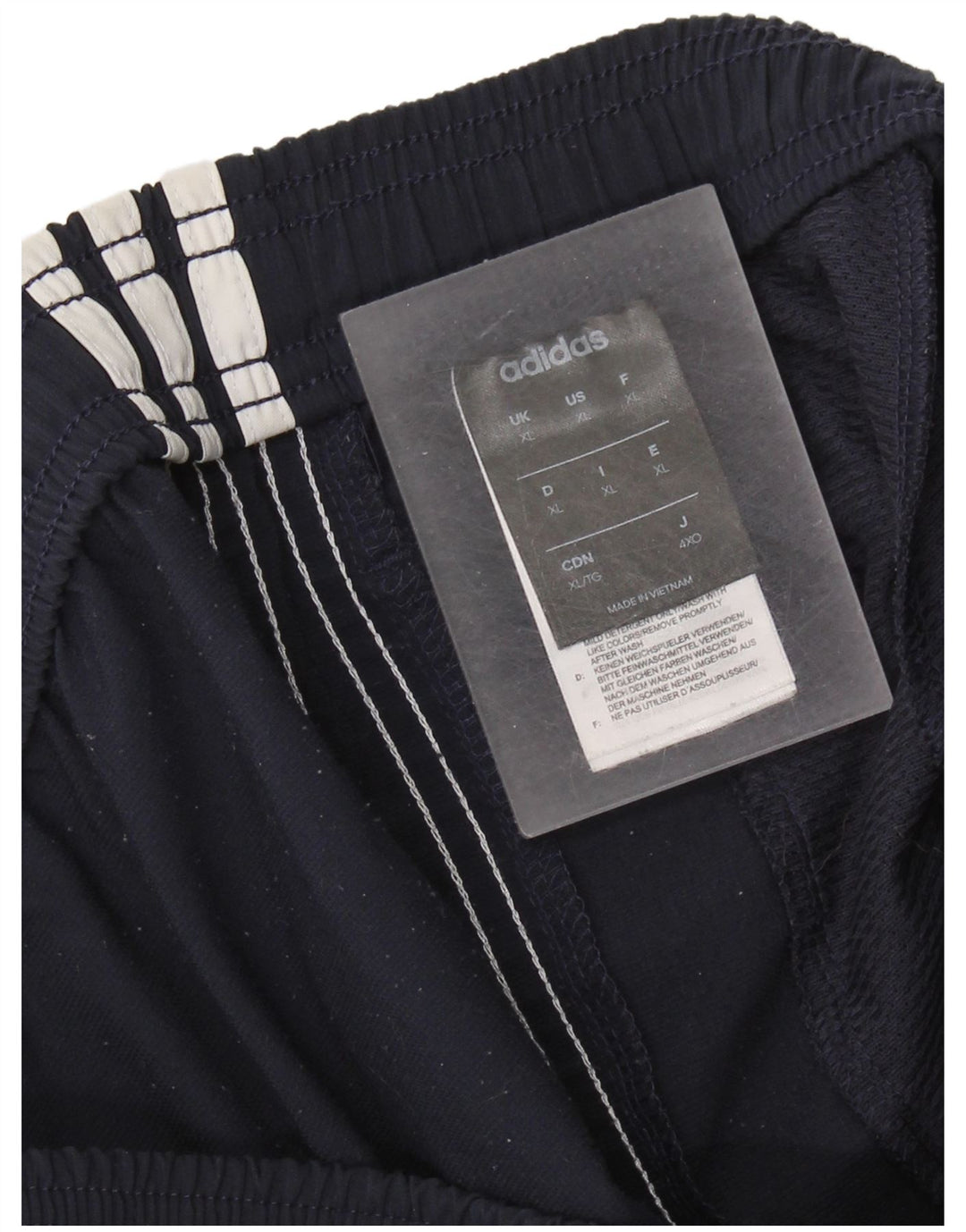 ADIDAS Mens Sport Shorts XL  Navy Blue Polyester