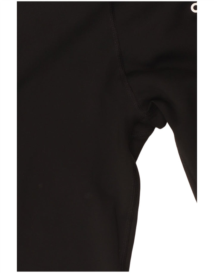 Leggings Adidas Climalite da donna UK 12/14 Poliestere nero medio