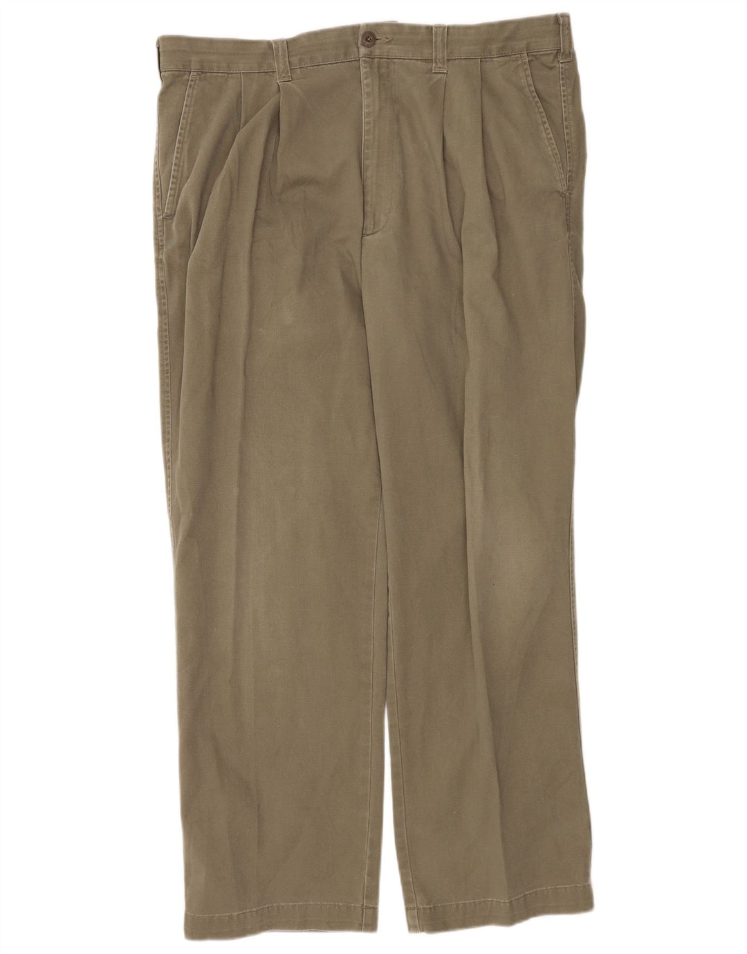 MARKS & SPENCER Pantaloni chino con pegging da uomo blu Harbour W38 L31 kaki