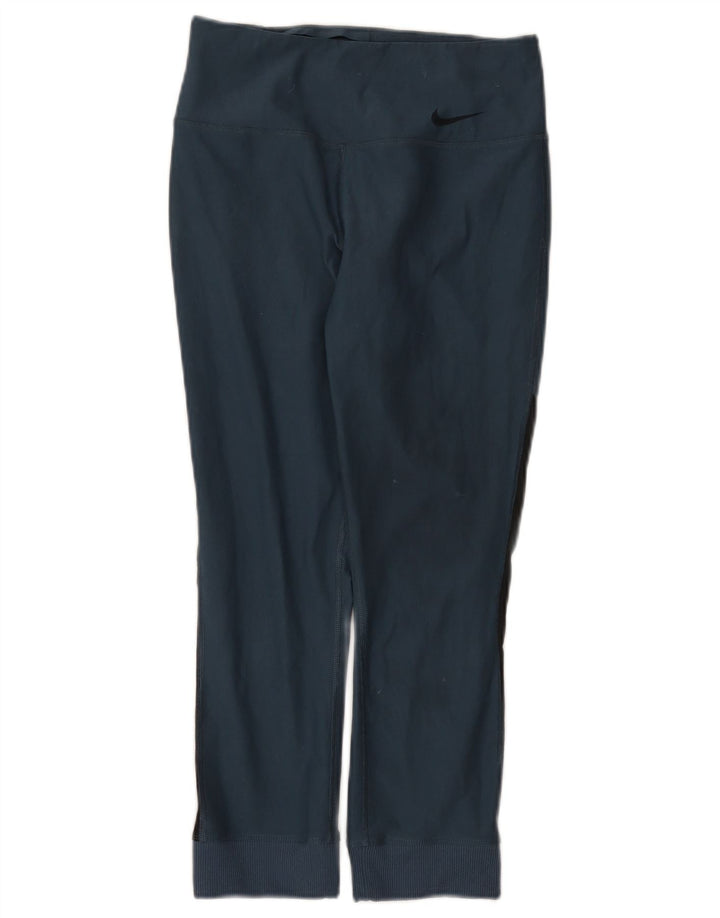Leggings Nike Dri Fit da donna UK 4 XS poliestere blu navy