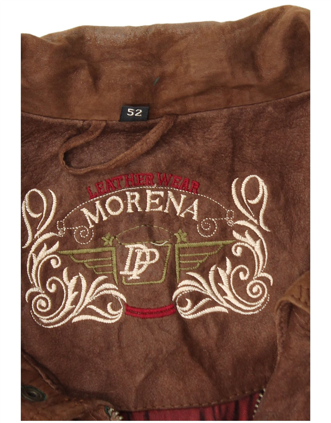 Bomber Morena da uomo in pelle scamosciata IT 52 XL in pelle marrone