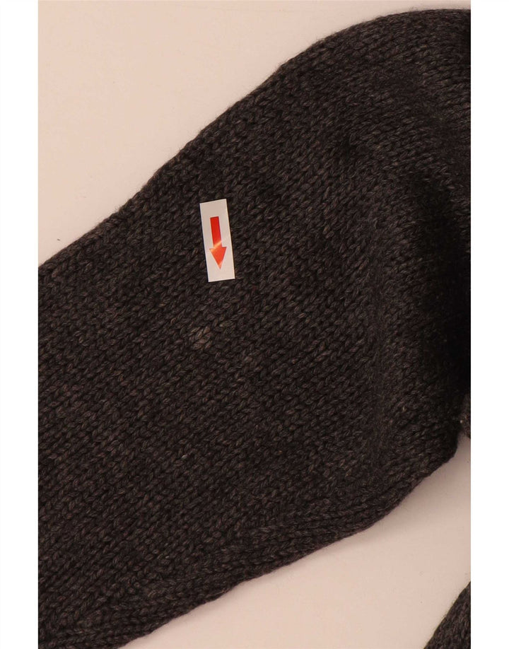Maglione cardigan da uomo Timberland in lana grigio medio