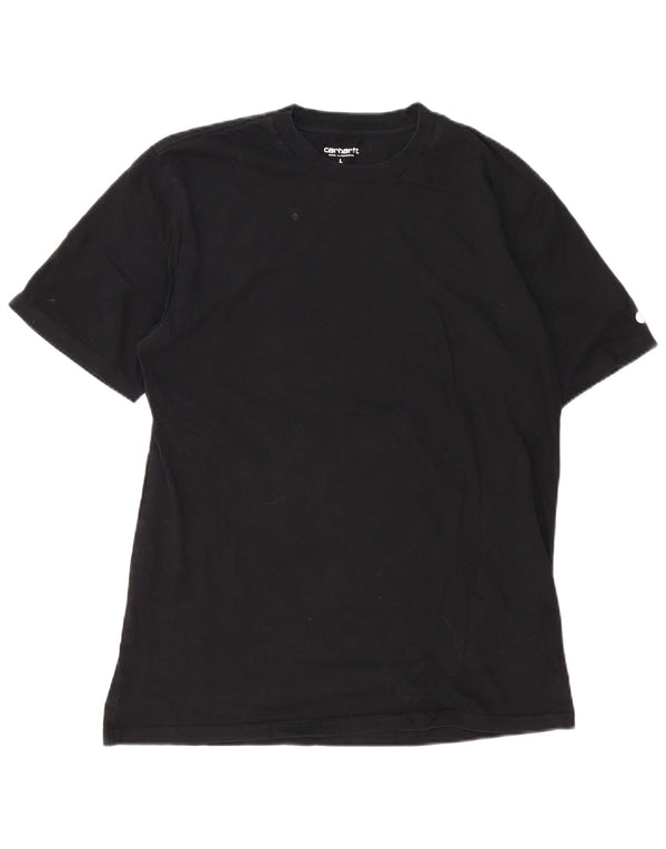 T-shirt da uomo CARHARTT grande in cotone nero
