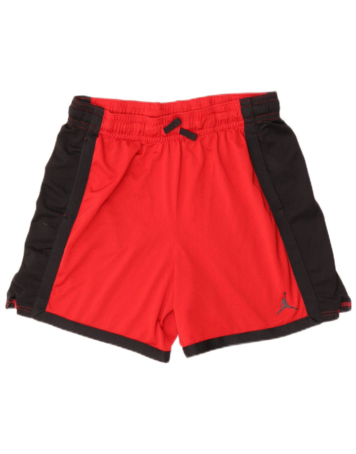 Pantaloncini sportivi Jordan Dri Fit da uomo XL Rosso in poliestere color block