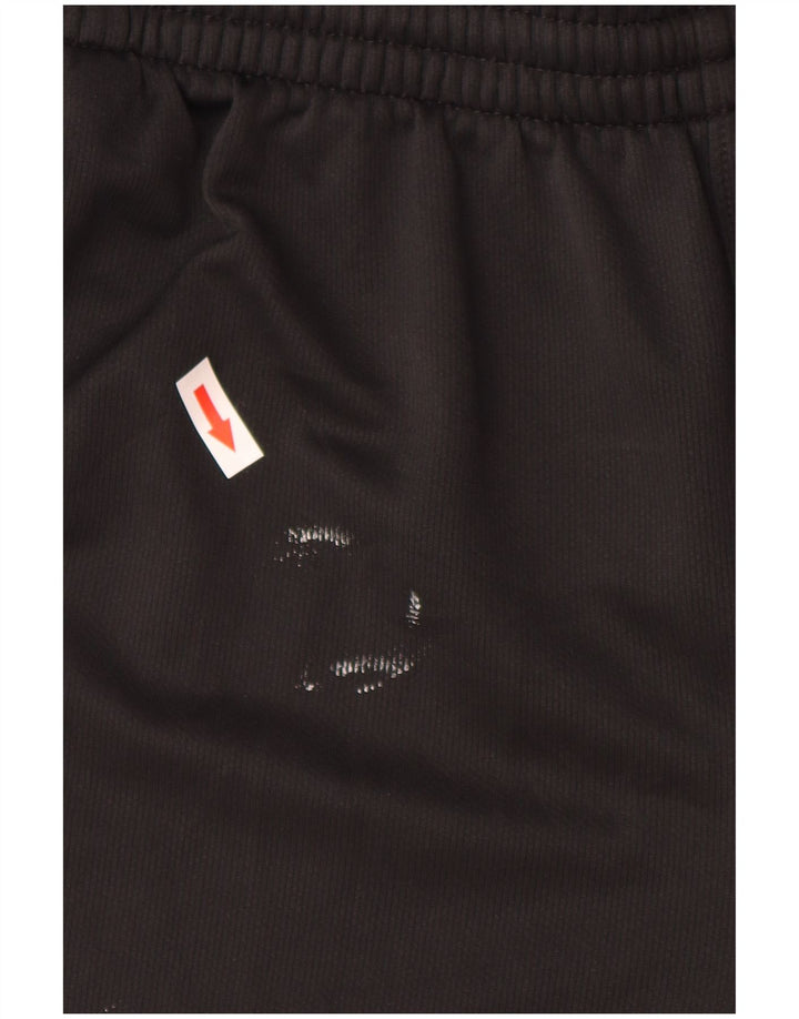 Pantaloncini sportivi Nike da uomo con grafica, grandi, in poliestere color block nero
