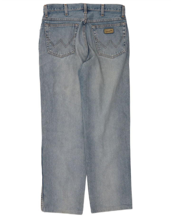 Jeans dritti da uomo Wrangler Ohio W33 L29 cotone blu
