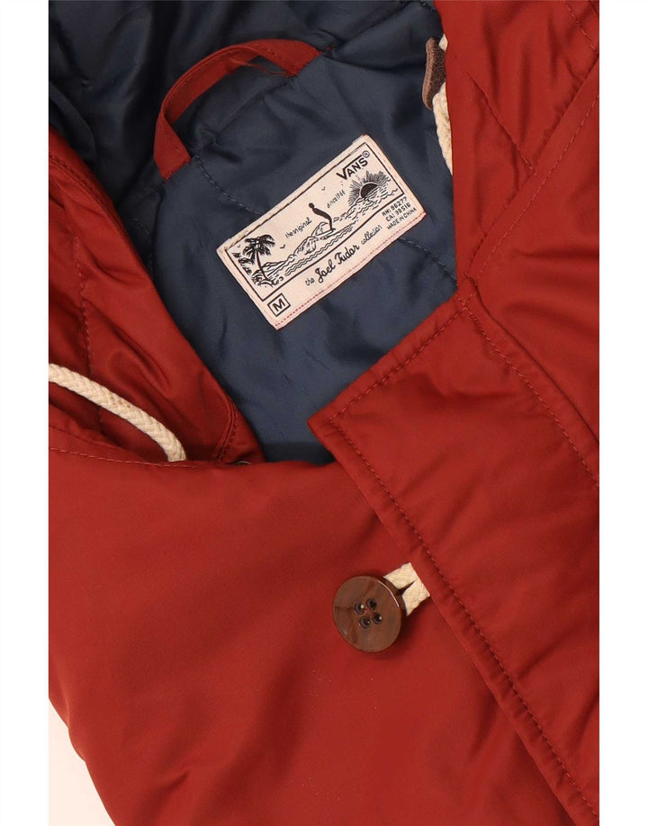 Giacca Parka con cappuccio da uomo Vans UK 38 medio marrone