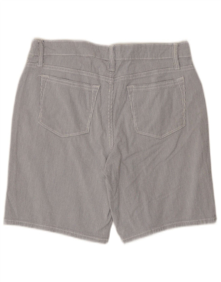 Pantaloncini casual Lee Riders da donna a vita media W28 Gessato blu medio
