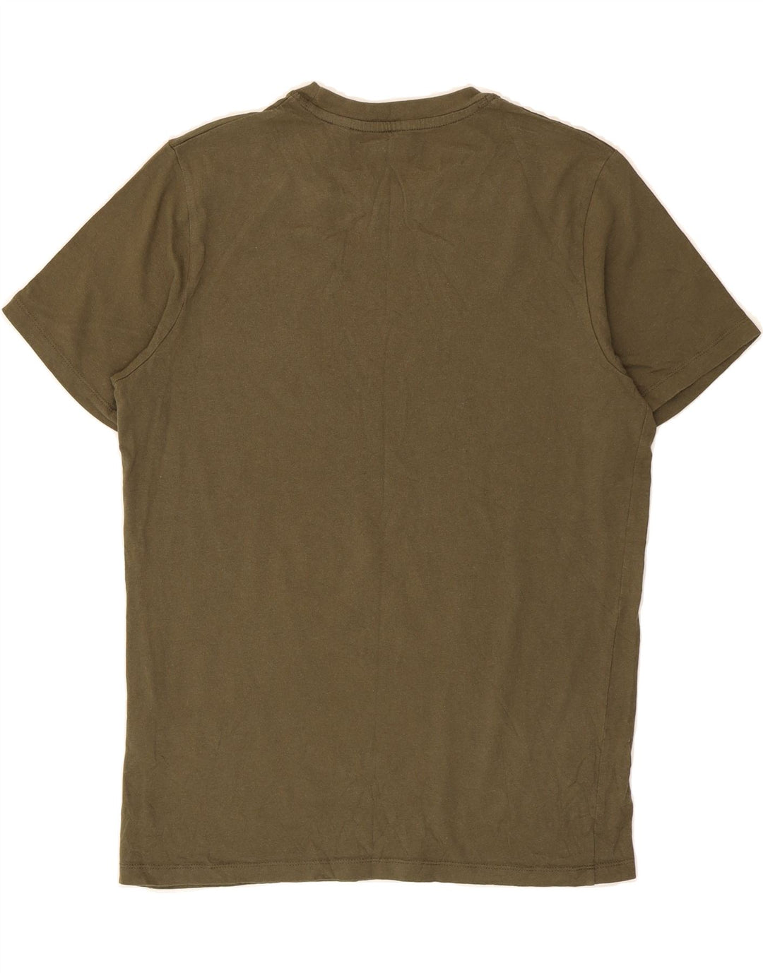 JACK & JONES Mens T-Shirt Top Large Khaki Cotton Vintage Jack & Jones and Second-Hand Jack & Jones from Messina Hembry 