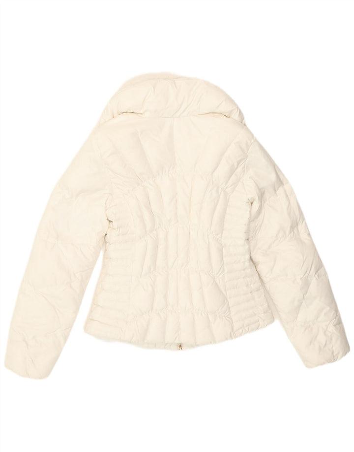 Giacca imbottita oversize da donna Guess UK 6 XS poliestere bianco