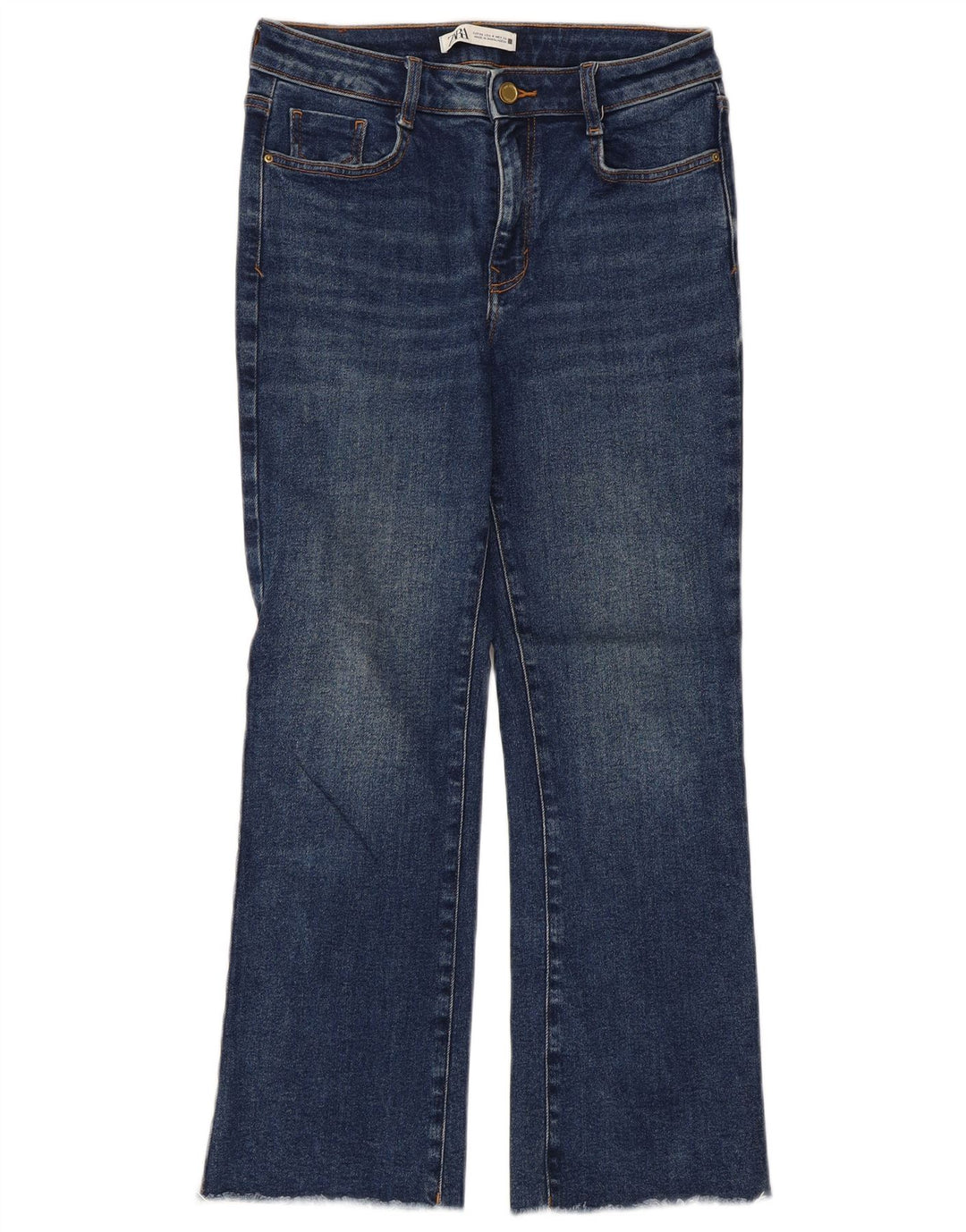 Jeans Bootcut da donna Zara EU 36 XS W26 L26 Blu