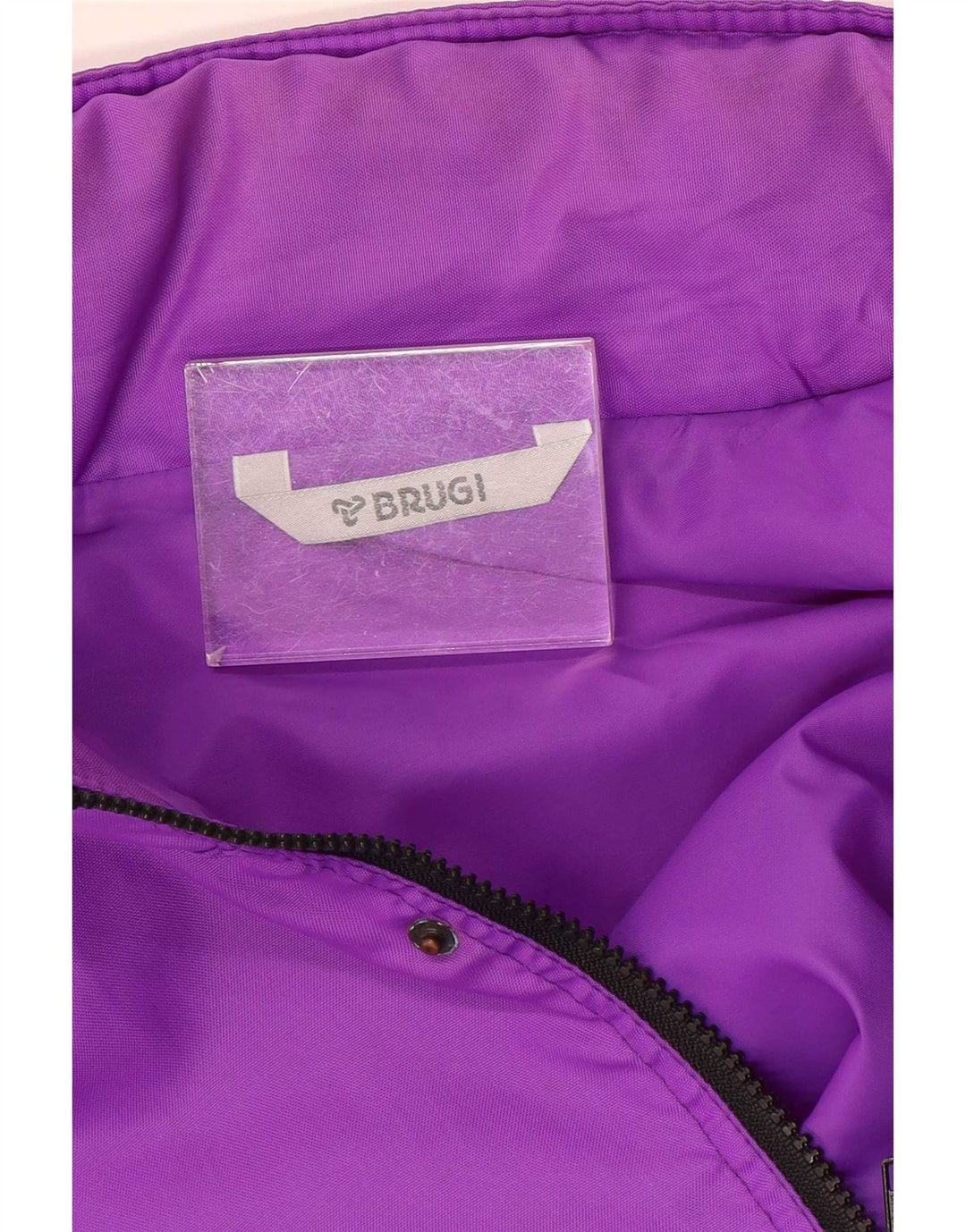 Giacca antipioggia da uomo Brugi UK 44 2XL Poliestere color block viola