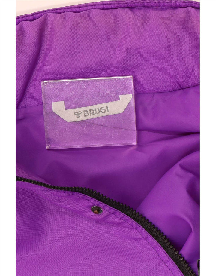 Giacca antipioggia da uomo Brugi UK 44 2XL Poliestere color block viola