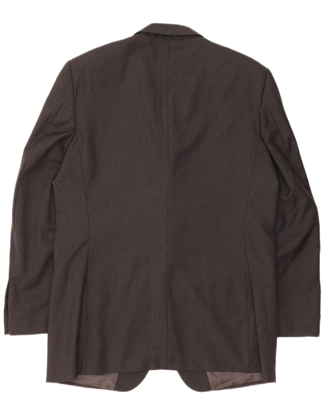 CARLO PIGNATELLI Giacca blazer a 3 bottoni da uomo UK 40 grande lana nera