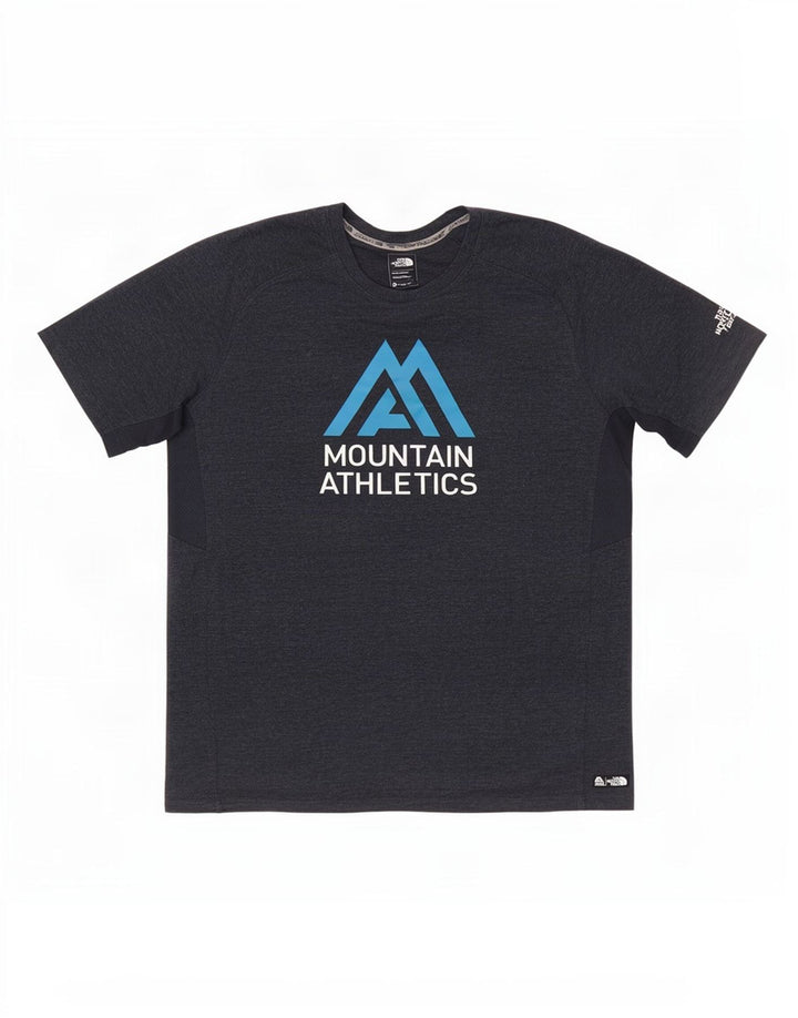 T-shirt grafica da uomo The North Face Top in cotone blu navy medio