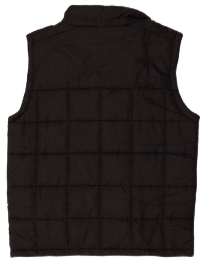 Gilet imbottito da uomo Kappa UK 40 grande poliestere nero