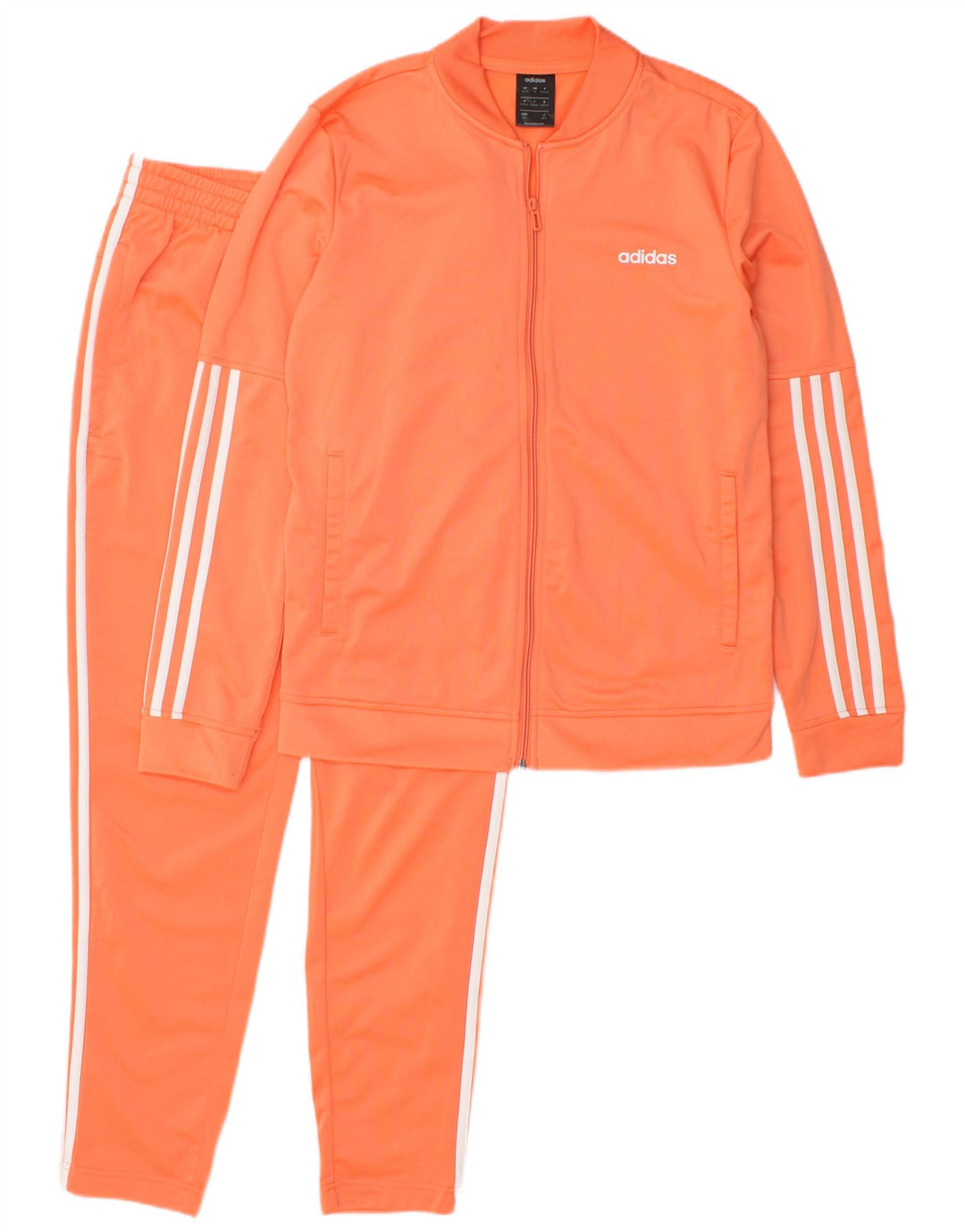 Tuta intera da donna ADIDAS UK 12/14 Poliestere arancione medio